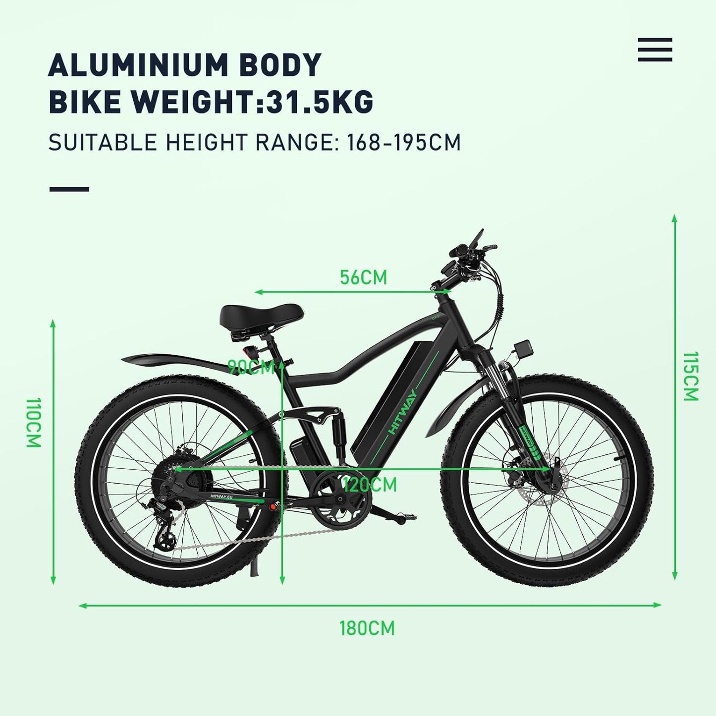 Hitway BK9S Electric Bike