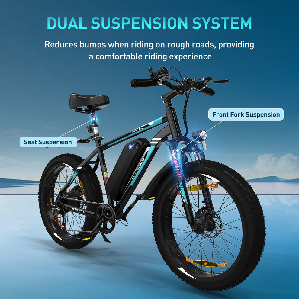 Hitway BK15 Fat Tyre Electric Bike