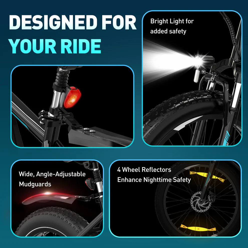 Hitway BK15 Fat Tyre Electric Bike