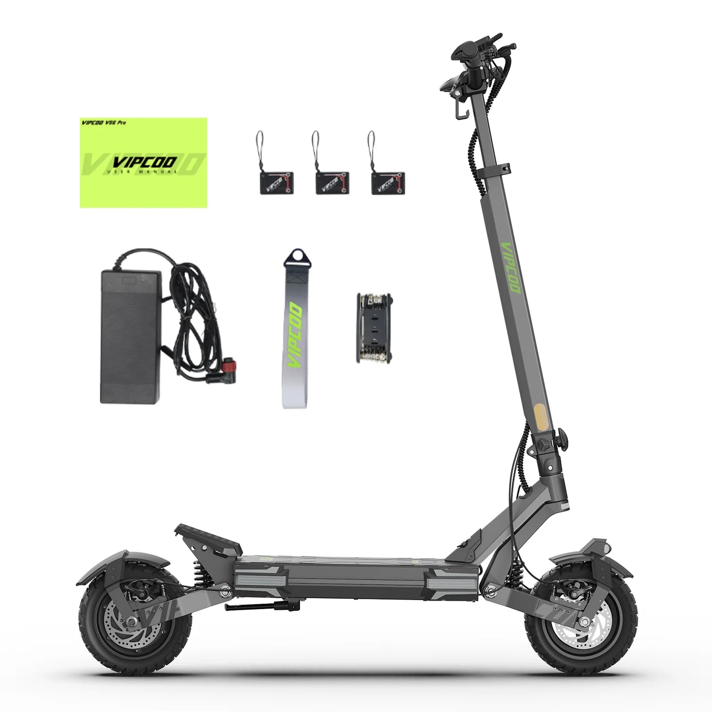 VIPCOO VS6 Electric Scooter | 1000W, NFC, Tubeless Off-Road