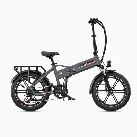 KOOLUX X12 Folding Fat Tyre Electric Bike uk road legal bike