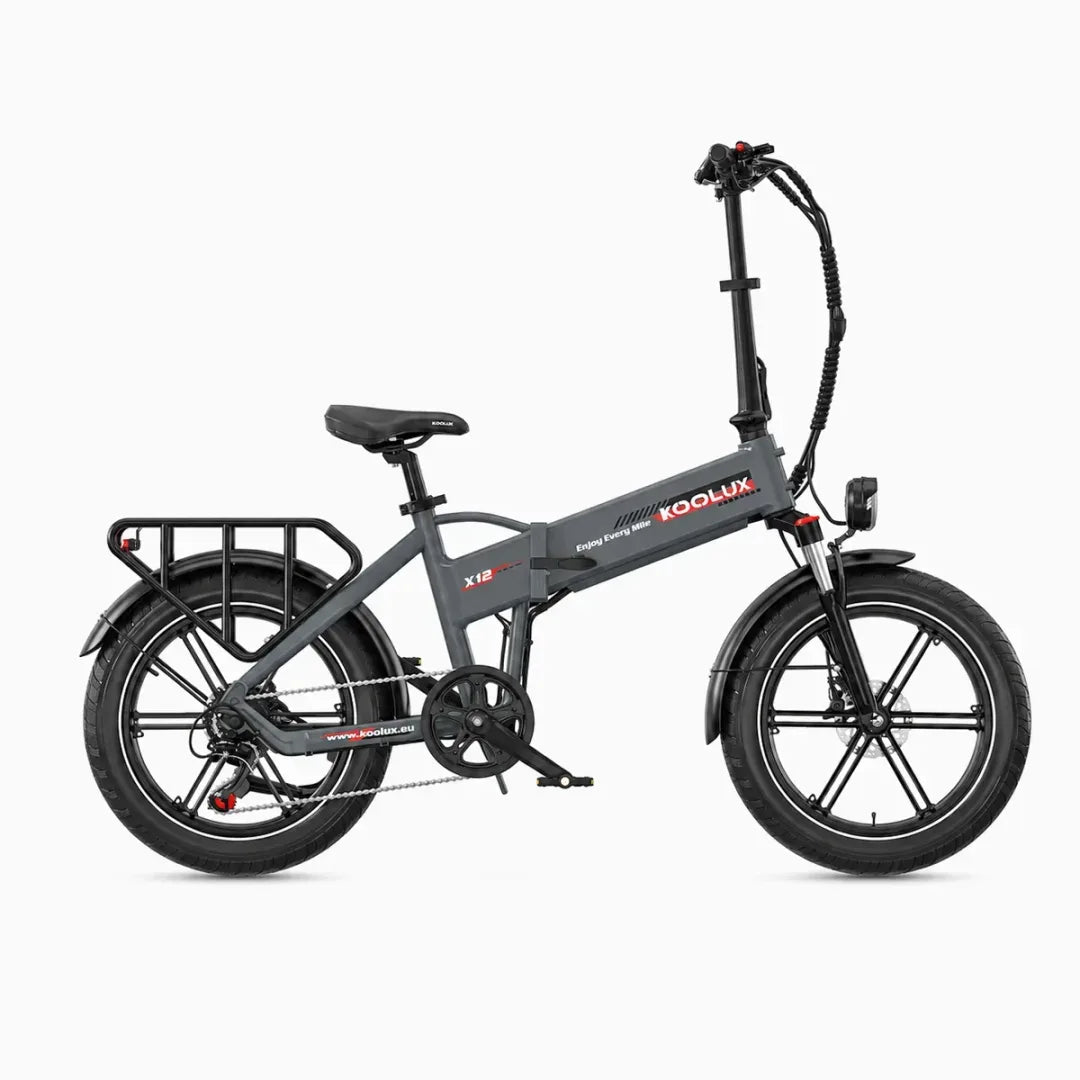 KOOLUX X12 Folding Fat Tyre Electric Bike uk road legal bike