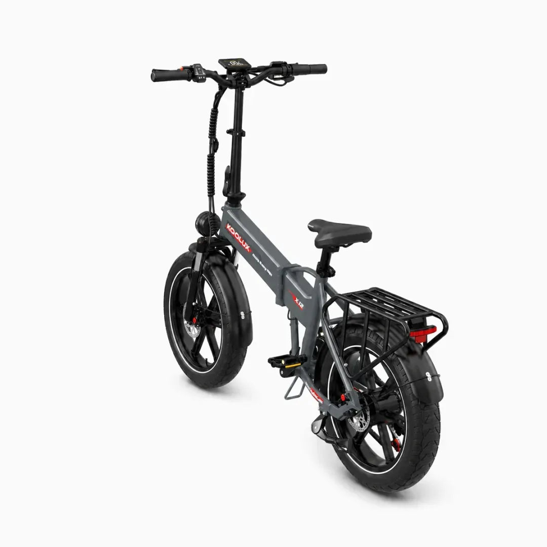 KOOLUX X12 Folding Fat Tyre Electric Bike uk road legal bike