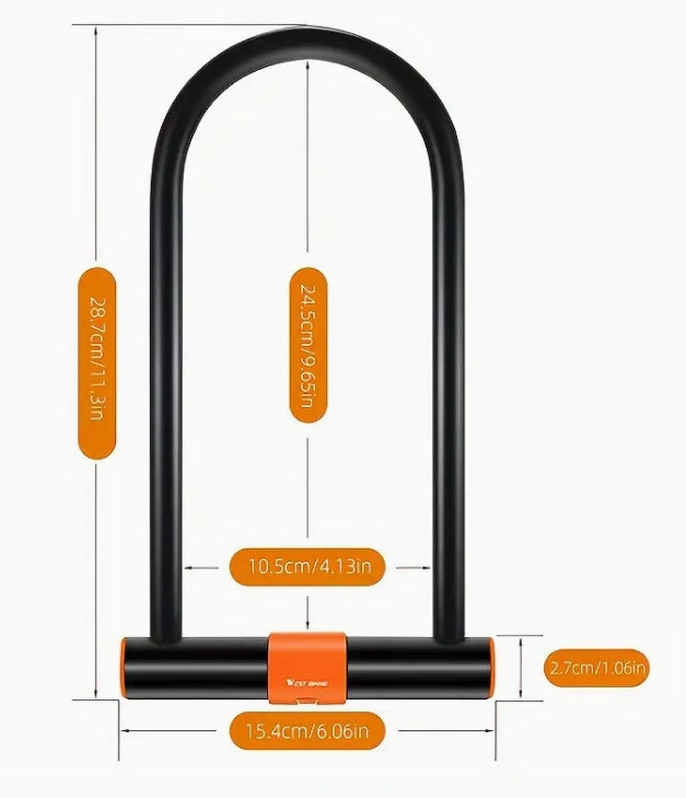 Carbon Steel U Lock (L)